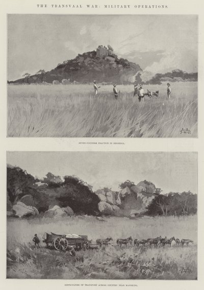 The Transvaal War, Military Operations by Charles Auguste Loye